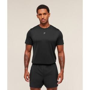 NWT Gymshark Running T-Shirt in Black size Large